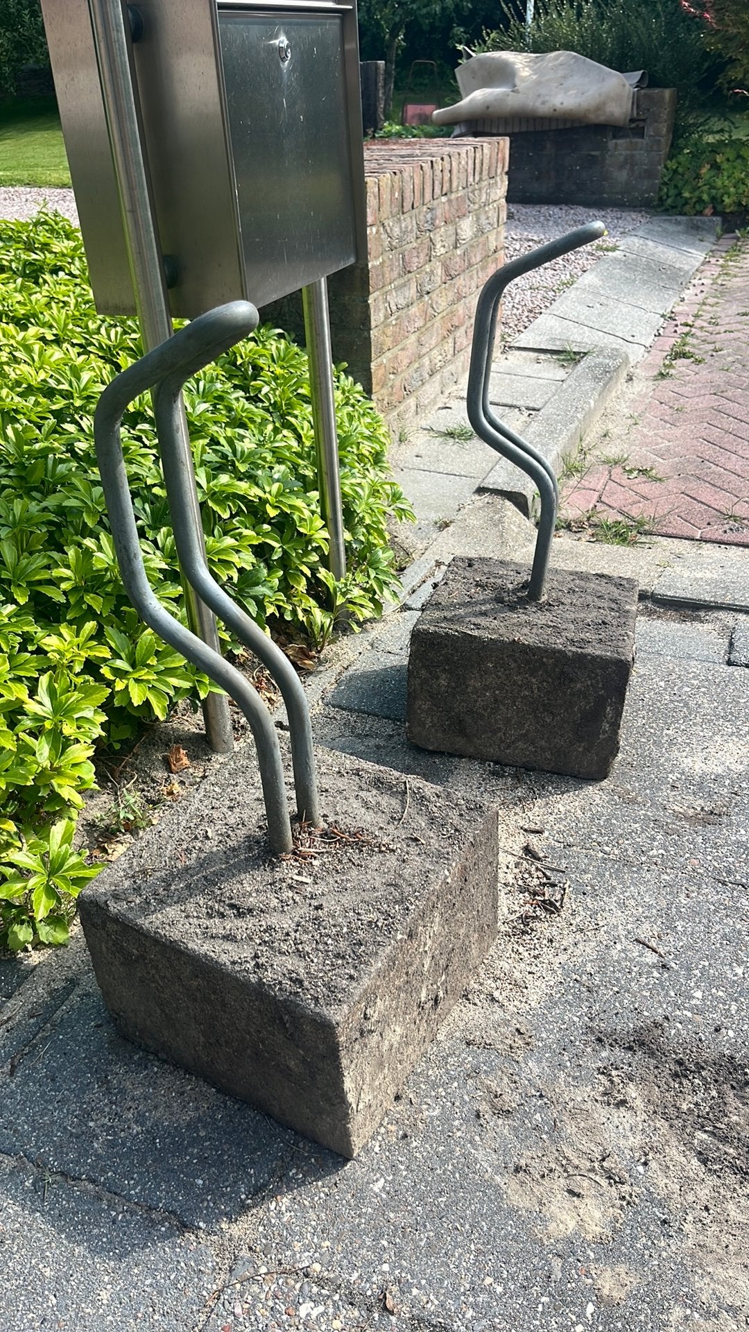 Fietsbeugels,  steunen, standaards, Ophalen, Gebruikt