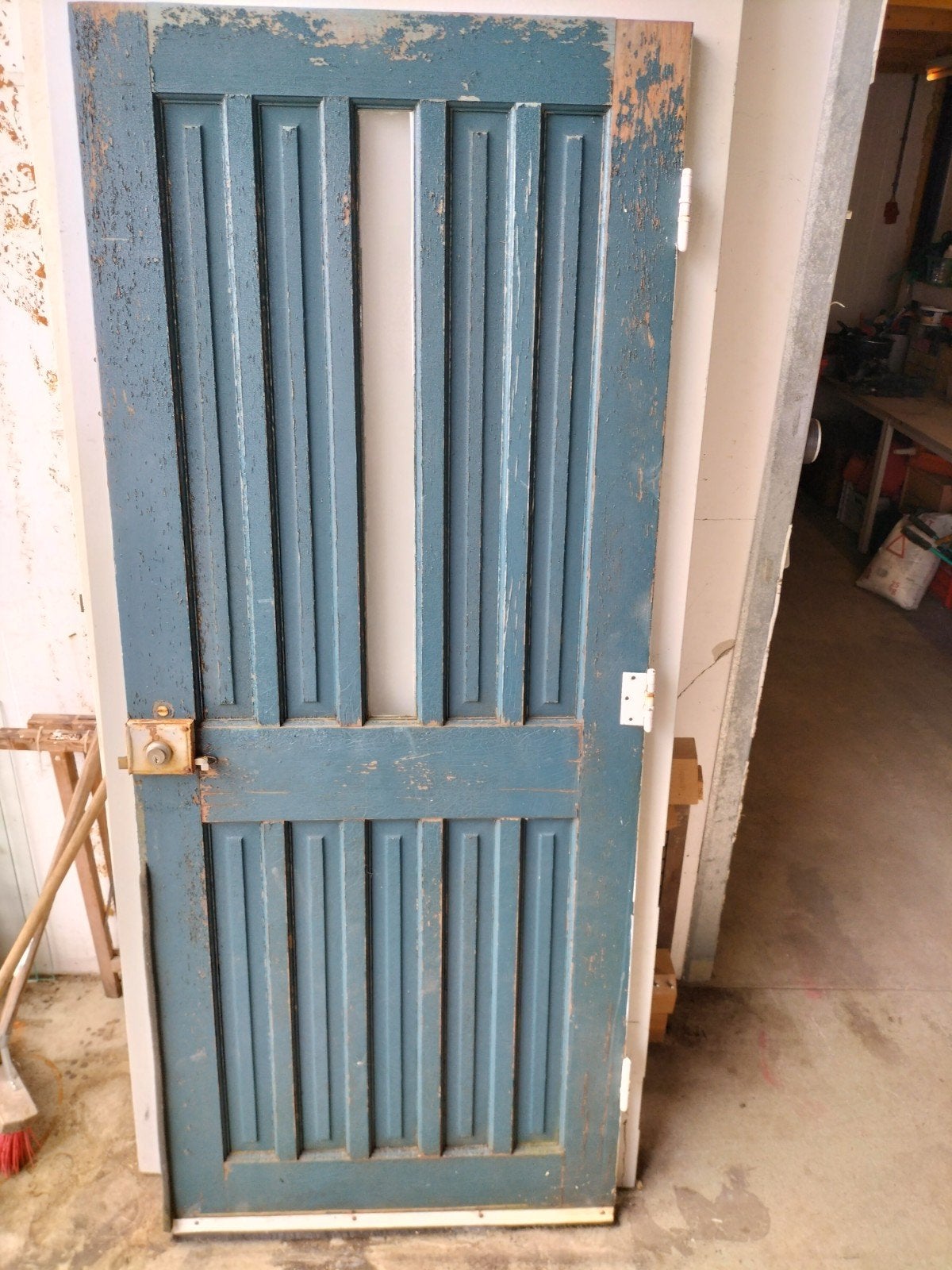 Buitendeur, Ophalen, Gebruikt, Buitendeur, 200 tot 215 cm