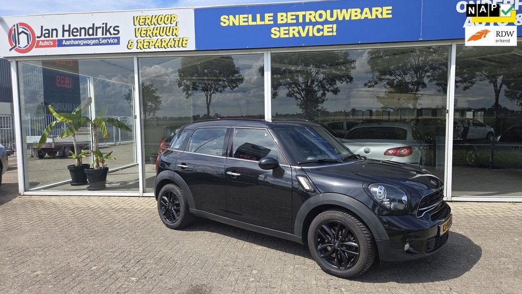 Mini Countryman 1.6 Cooper S, Auto's, Mini, Voorwielaandrijving, Gebruikt, Zwart, Bedrijf