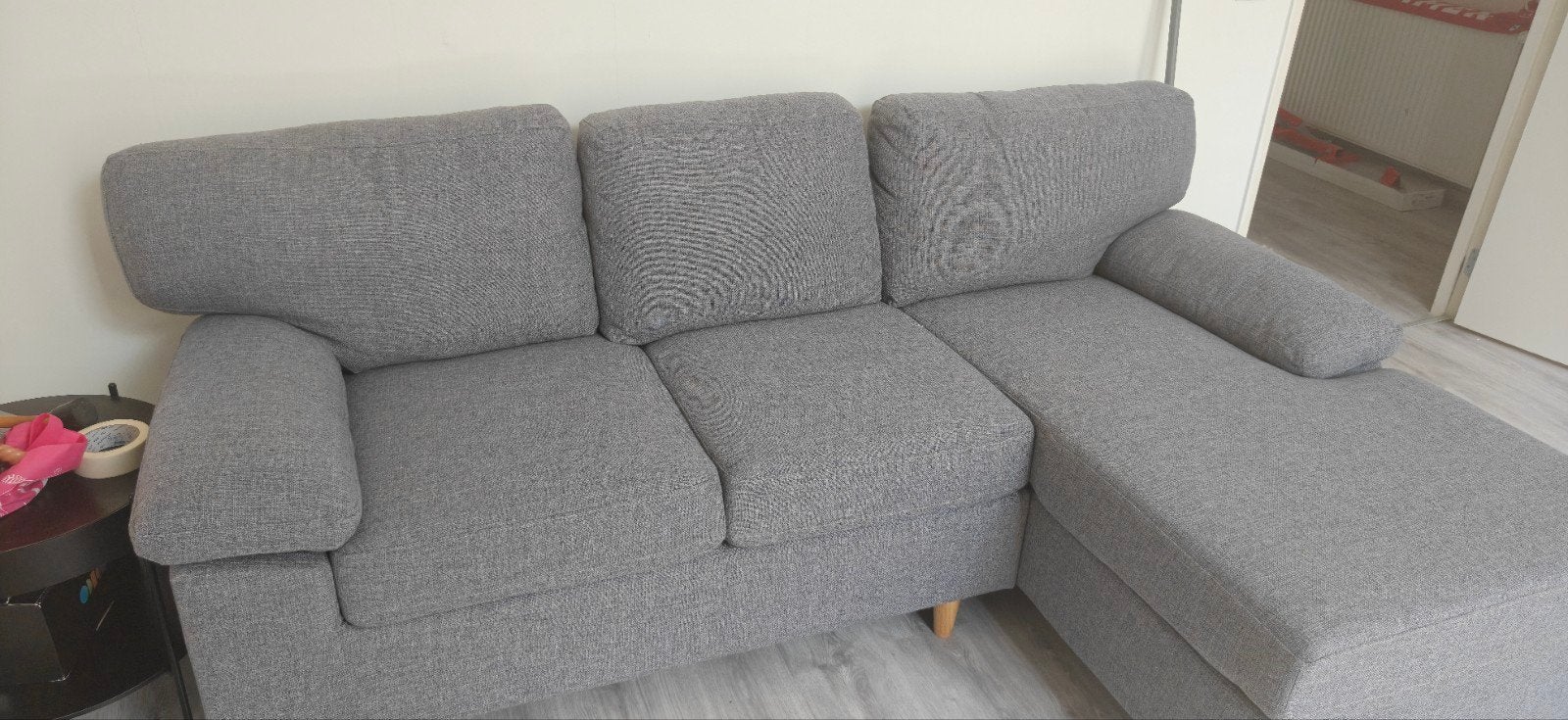 Zo goed als nieuwe JYSK bank - amper gebruikt!, Huis en Inrichting, Banken | Bankstellen, Ophalen, 250 tot 300 cm, 100 tot 125 cm