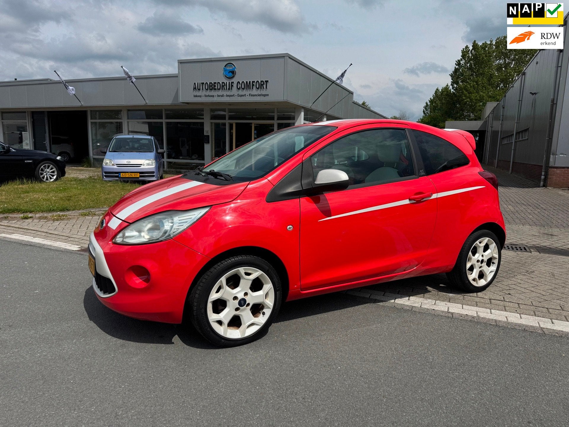Ford Ka 1.2 Grand Prix start/stop, Auto's, Voorwielaandrijving, Euro 5, Stof, Gebruikt