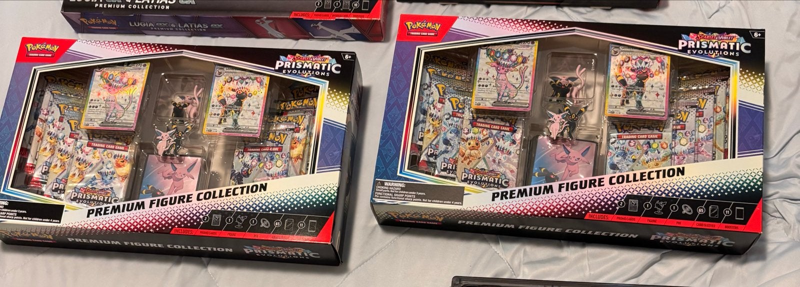2x Pokémon Prismatic Evolution Premium Figure Collectie, Ophalen of Verzenden, Nieuw, Overige typen