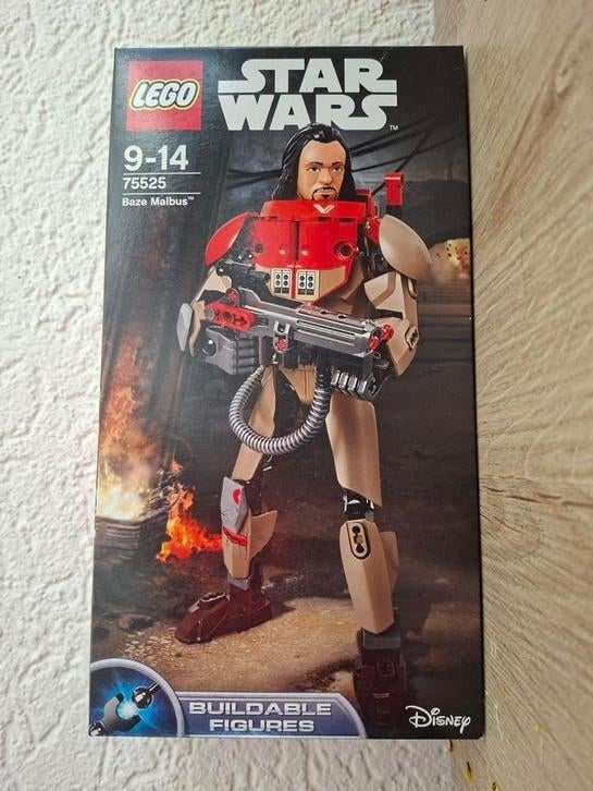Lego Star Wars minifig NIEUW 75525 Baze Malbus Disney, Star Wars, Lego, Nieuw, Ophalen of Verzenden