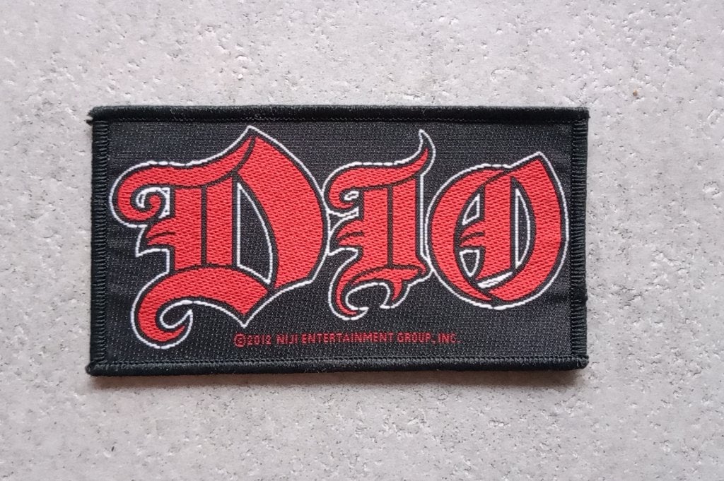 Dio nieuwe 2012 logo patch 10, Ophalen of Verzenden, Nieuw, Kleding