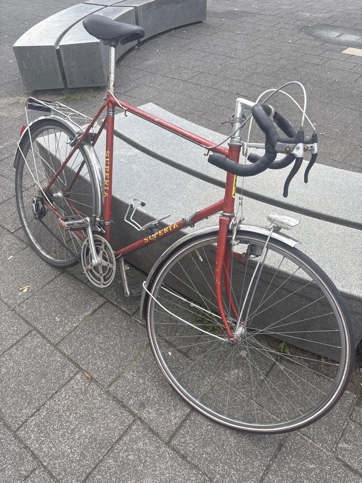Superia racefiets - project voor handige klusser, Ophalen of Verzenden, Gebruikt, Overige merken