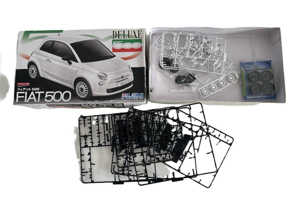 Fujimi 123738 Fiat 500 DX 1/24 onderdelen, Ophalen of Verzenden, Groter dan 1:32, Auto, Overige merken