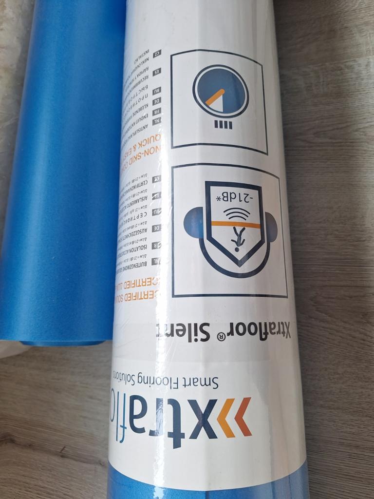 Xtrafloor ondervloer voor laminaat en parket, Ophalen, Overige materialen, 30 cm of meer, Overige typen