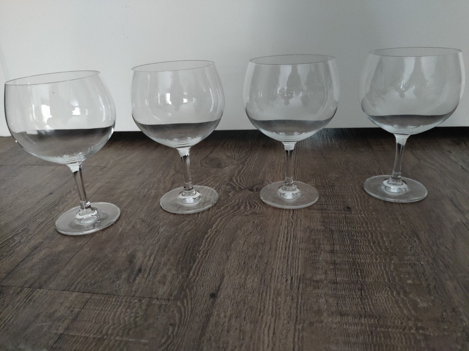 Vier schott zwiesel gin tonic/cocktail glazen zgan, Verzamelen, Glas en Borrelglaasjes, Ophalen, Zo goed als nieuw, Overige typen