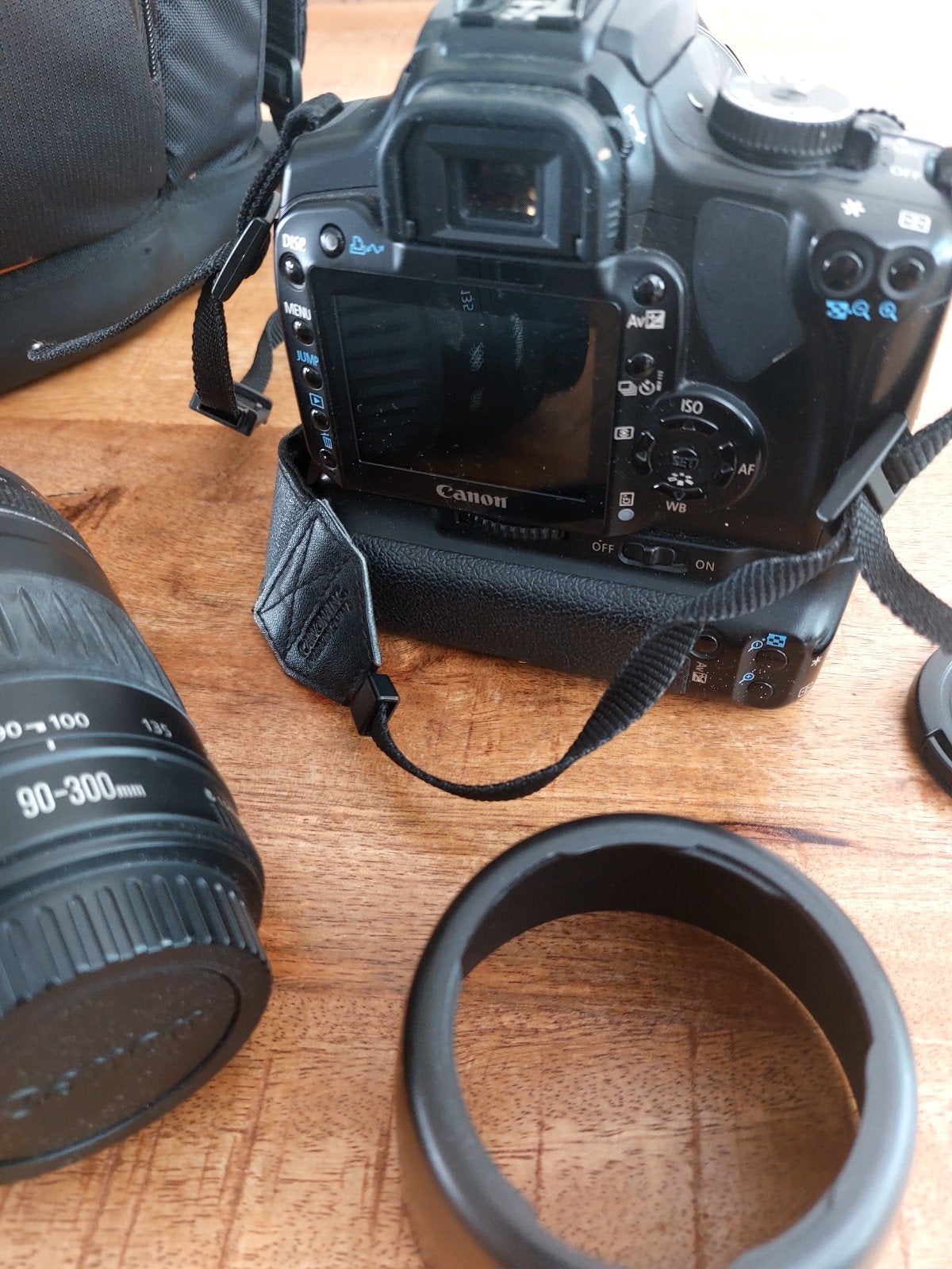 Canon EOS 400D Spiegelreflexcamera met 2 lenzen en tas, Audio, Tv en Foto, Fotocamera's Digitaal, Ingebouwde flitser, Gebruikt