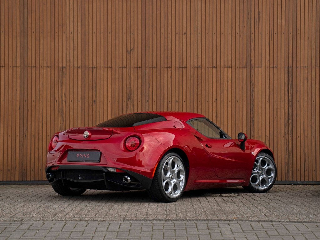 Alfa Romeo 4C 1750TBI | Rosso Comp. | Carbon kopl. | Vol led, Automaat, Gebruikt, 4 cilinders, Leder