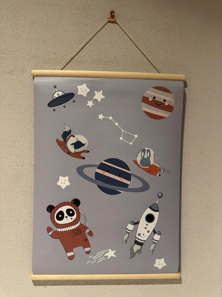 Leuke ruimte wanddecoratie voor kinderkamer, Ophalen, Zo goed als nieuw, Wanddecoratie