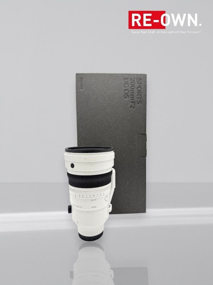Sigma 200mm F/2.0 DG OS Sports L-mount | Nieuwstaat | Doos