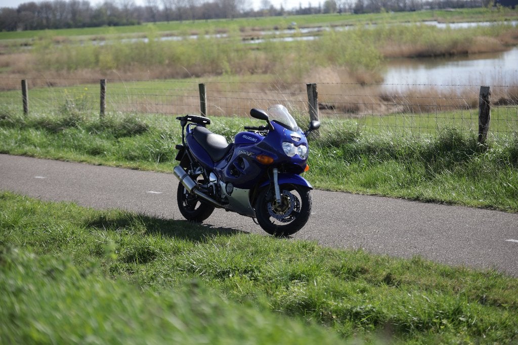 Suzuki GSX600F | 35KW A2 | 2002, 4 cilinders, Gebruikt, Sportuitlaat, Minimaal motorrijbewijs A2