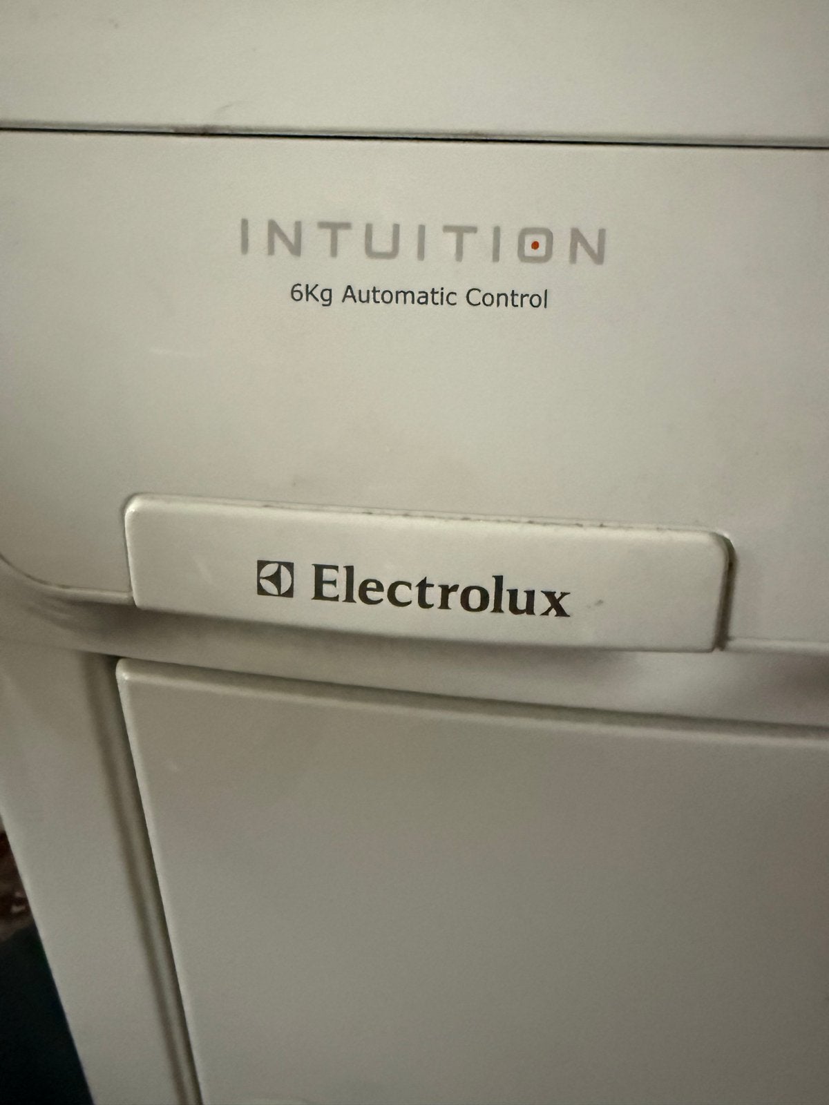 Electrolux Intuition 6kg wasdroger, 6 tot 8 kg, Gebruikt, Luchtafvoer, Ophalen of Verzenden