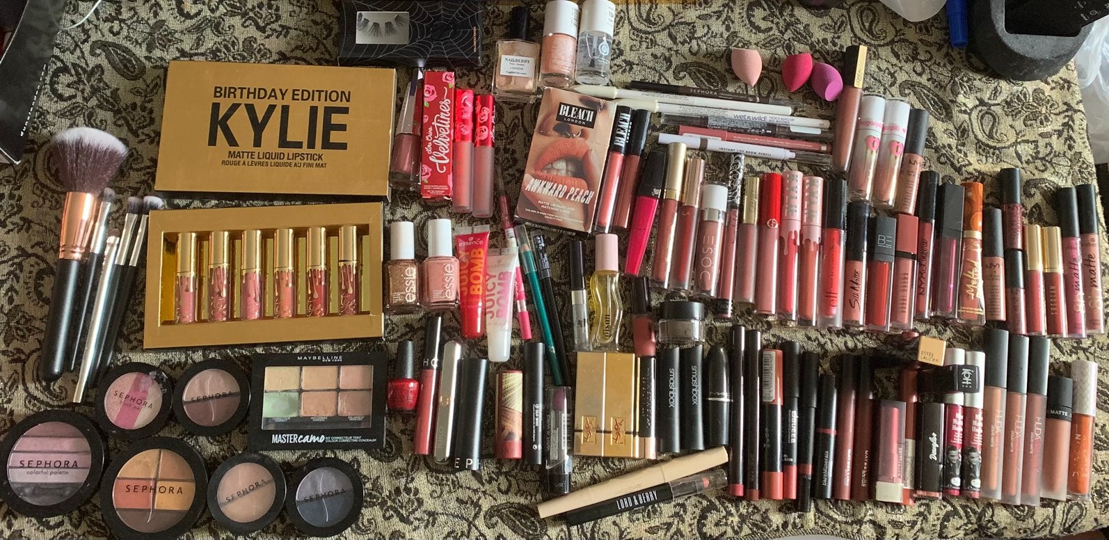Diverse merk make-up lip producten etc, Gebruikt, Ophalen of Verzenden, Make-up, Overige kleuren