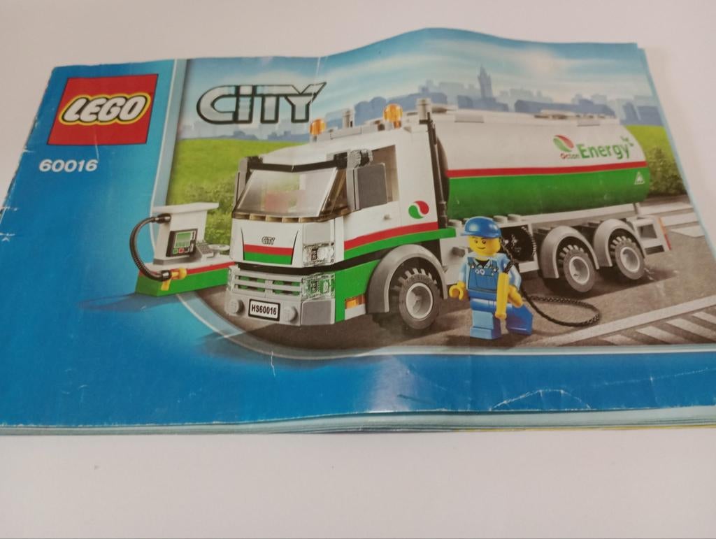 Lego City 60116 - tankwagen, Ophalen of Verzenden, Gebruikt, Complete set, Lego