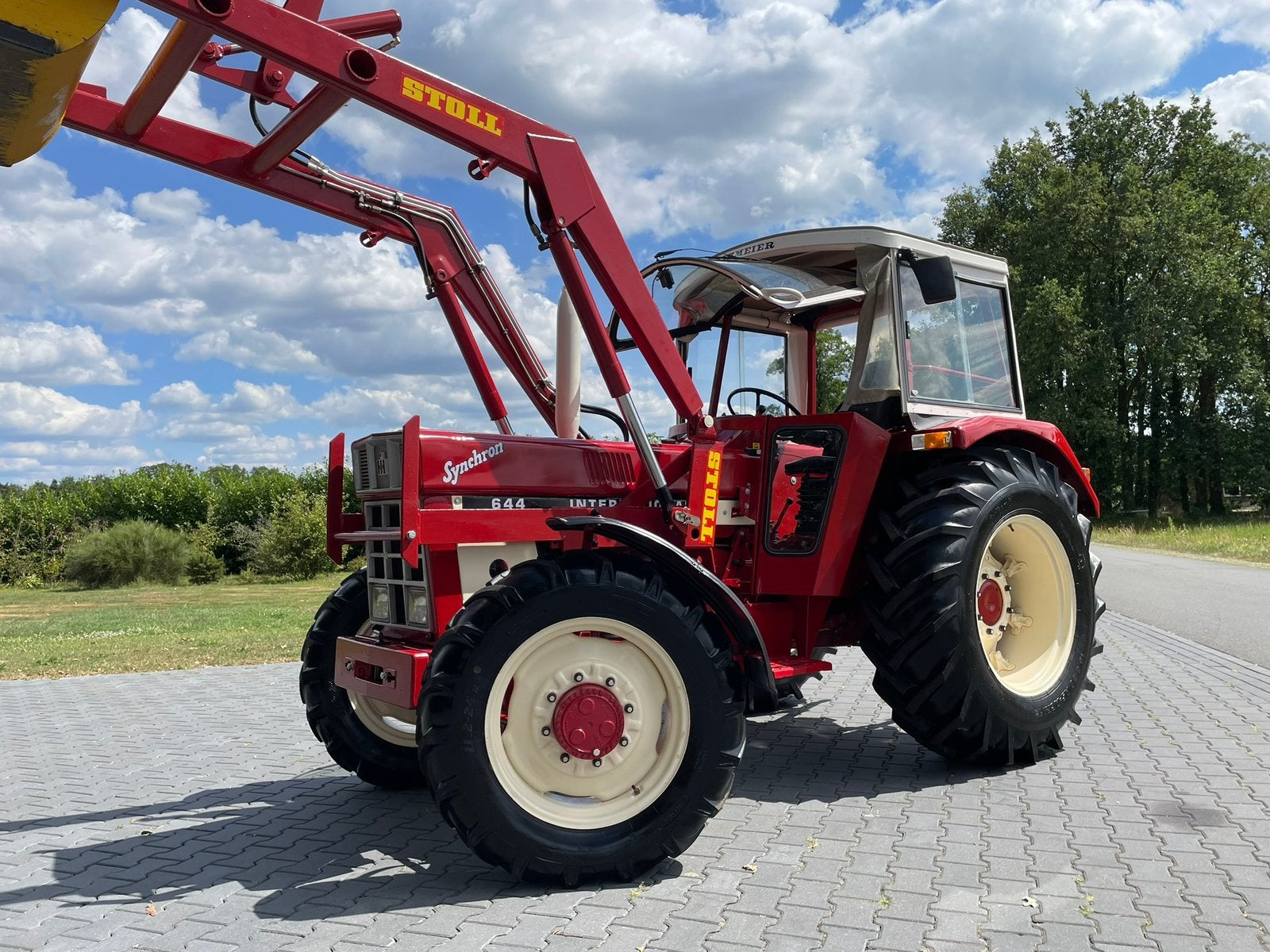 International 644 4WD Allrad Oldtimer Tractor Synchron Nieuw, Ophalen, Gebruikt, Tot 80 Pk, Tot 2500