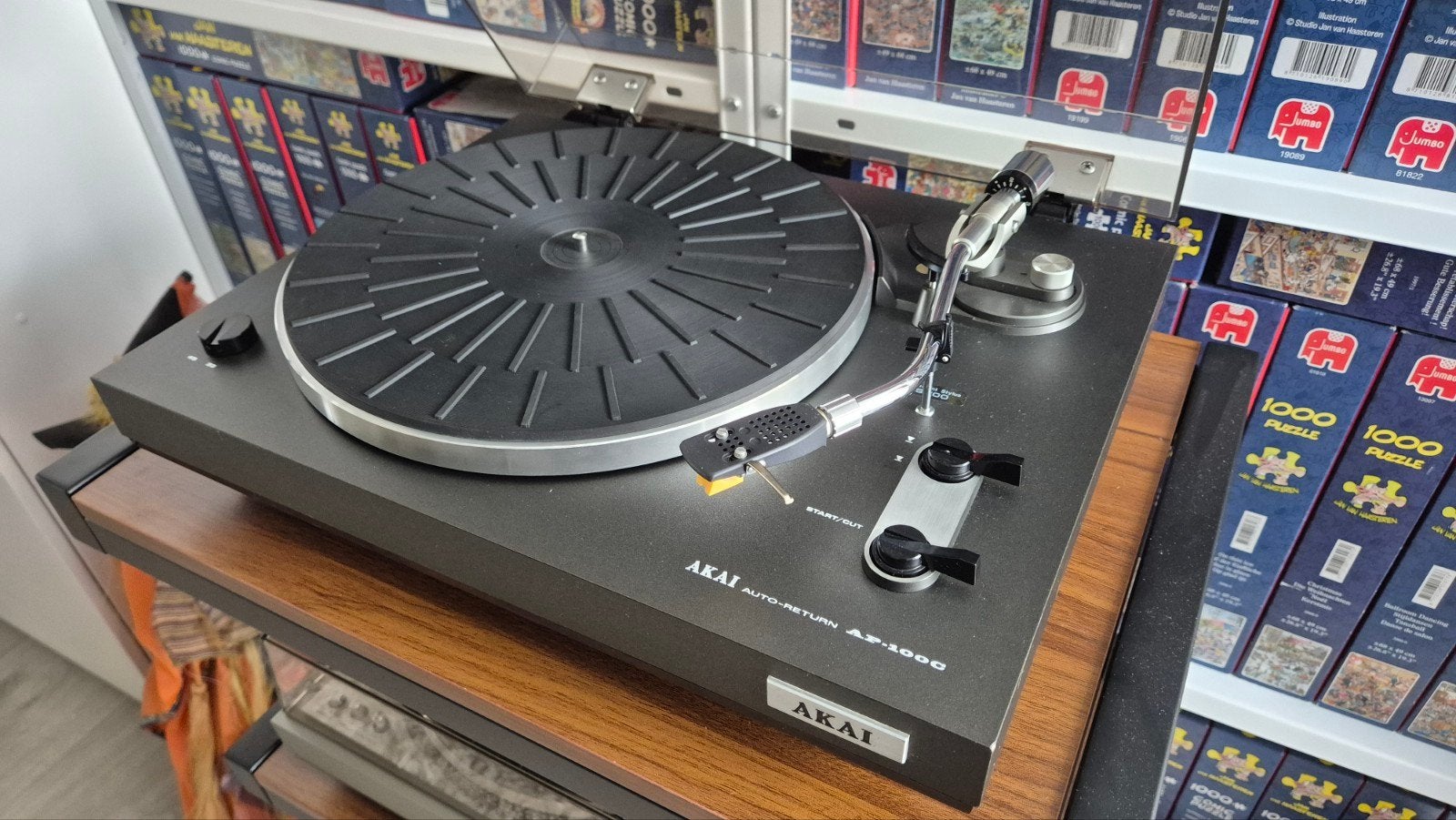 AKAI AP-100C platenspeler, Audio, Tv en Foto, Platenspelers, Ophalen, Gebruikt, Platenspeler, Akai