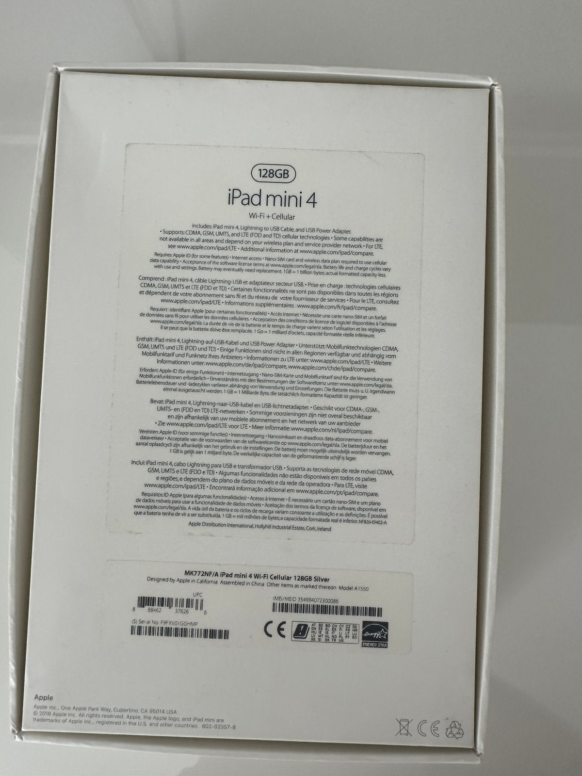 Foto 6 van Ipad mini 4 128 gb 3G