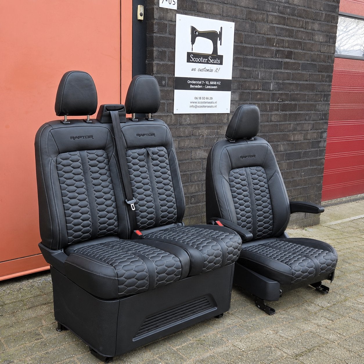 Ford Transit Stoel en Bank - Raptor Design, Auto-onderdelen, Ophalen, Gebruikt, Z, C