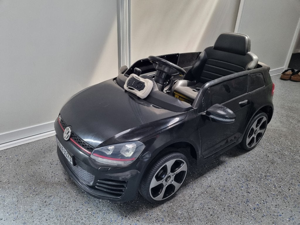 Accu kinderauto, Ophalen, Gebruikt