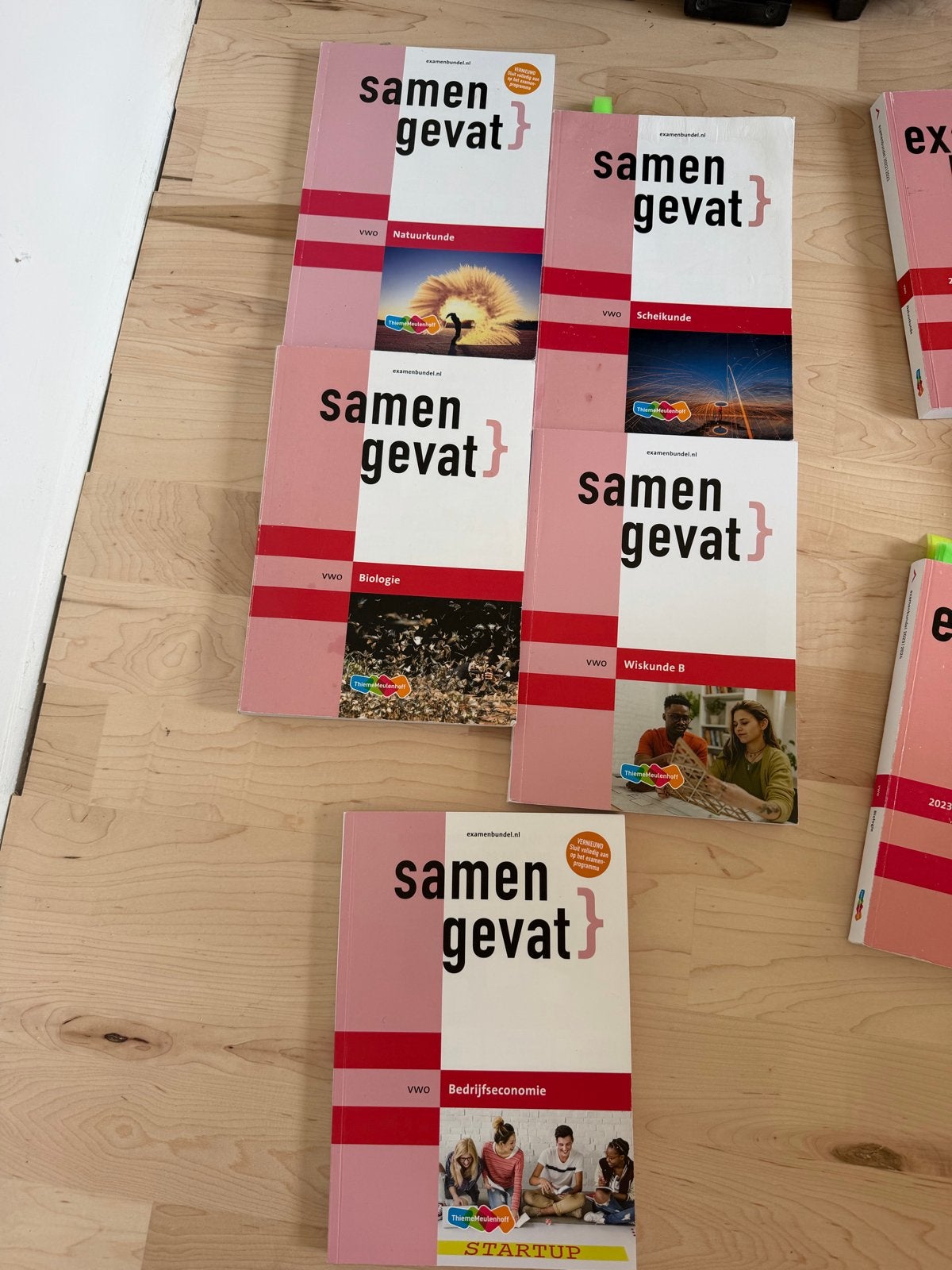 Samengevat VWO boeken: Natuurkunde, Scheikunde, Biologie, Wi, Boeken, Schoolboeken, Ophalen of Verzenden, Zo goed als nieuw, VWO