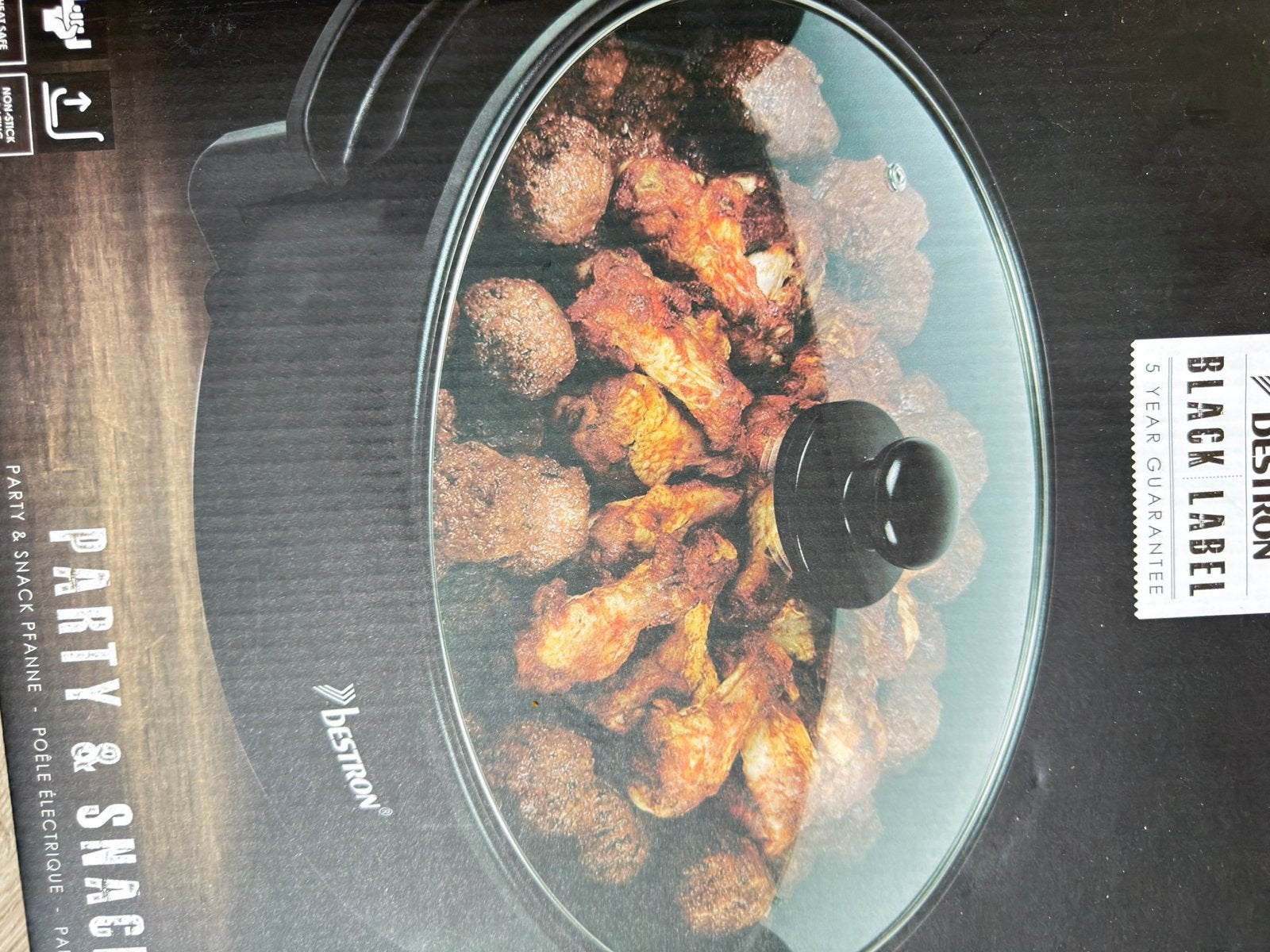 Bestron Party & Snack Pan - Nieuw in doos, Ophalen of Verzenden, Nieuw