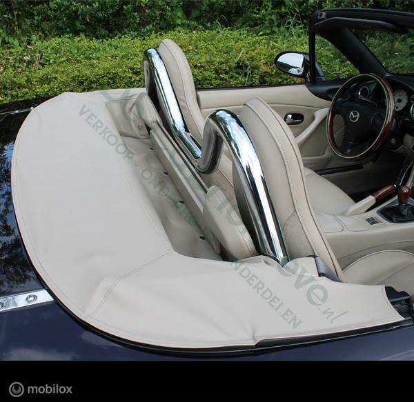 MX5 Tonneau cover beige, Auto-onderdelen, Interieur en Bekleding, De Cabriohoeve VOF, Nieuw, Info@cabriohoeve.nl, Julianalaan 9, 9462PG Gasselte, Nederland