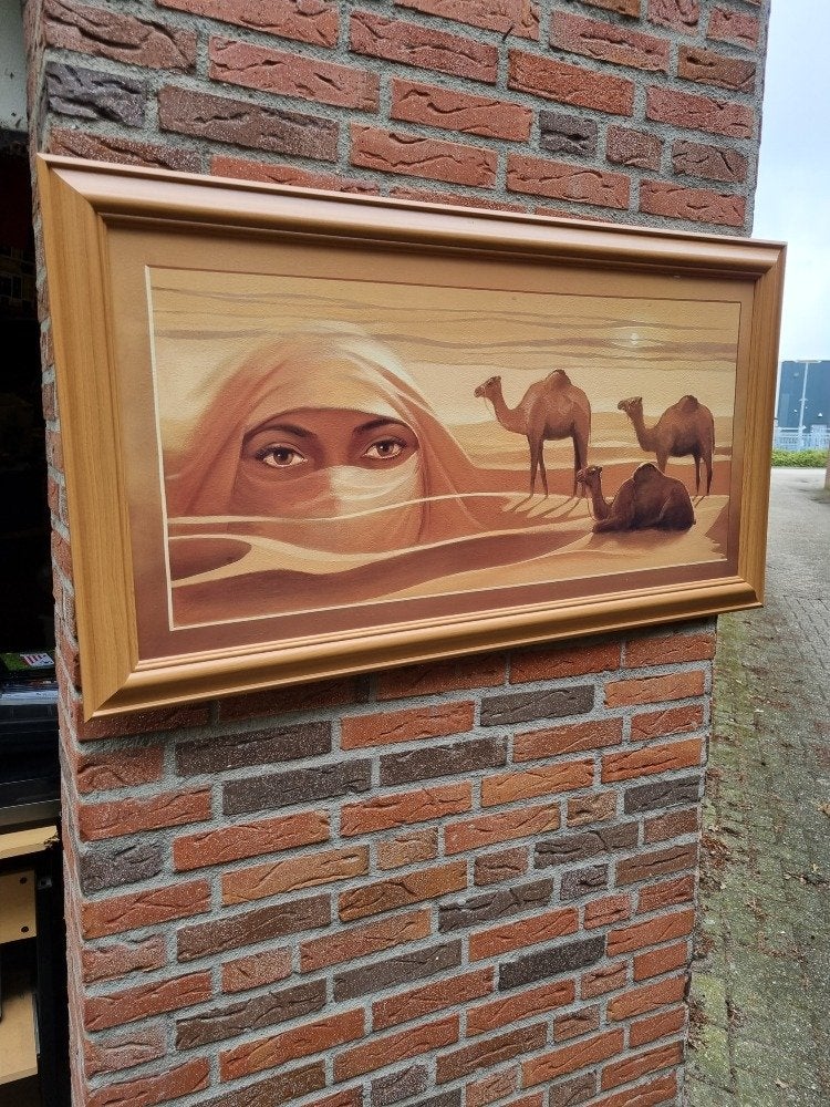schilderij arabisch midden oosten, Ophalen of Verzenden, 'T Olde Gre-j, Info@toldegrej.nl, Endepoelstraat 20f Didam