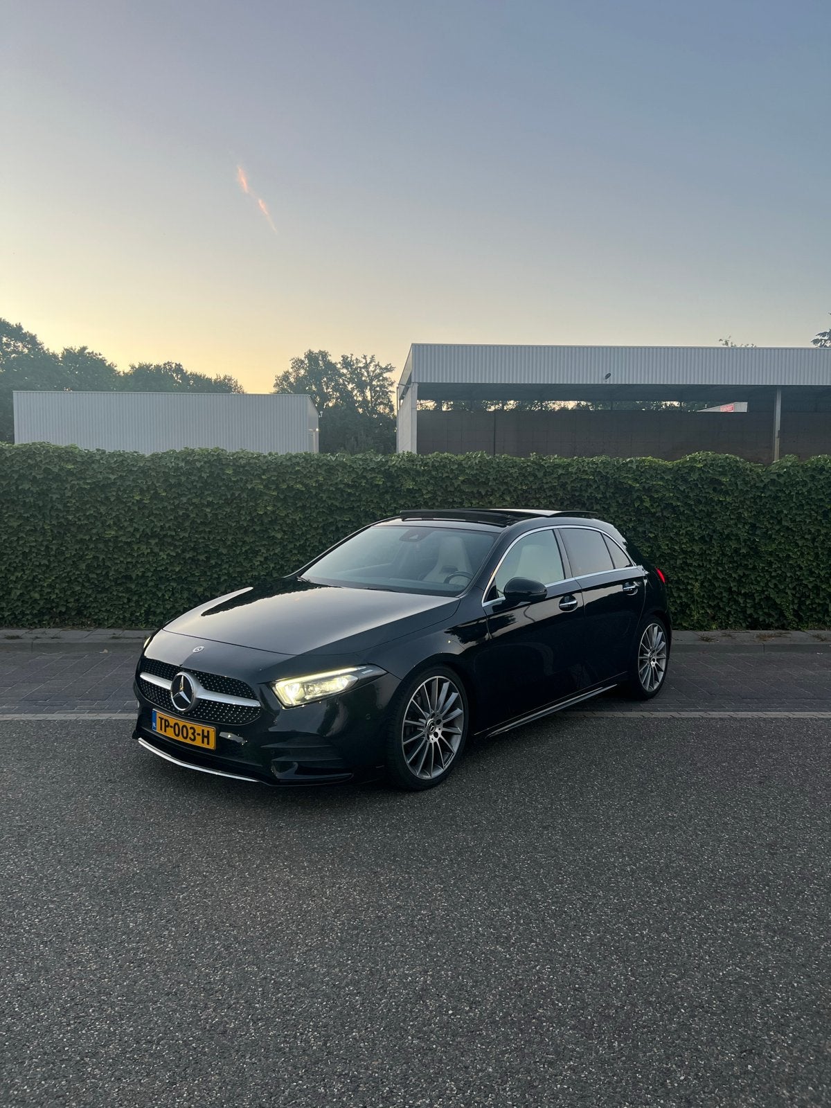 Mercedes-Benz A-Klasse A 200 163pk 7G-DCT 2018 Zwart, 15 km/l, 4 cilinders, Origineel Nederlands, Particulier