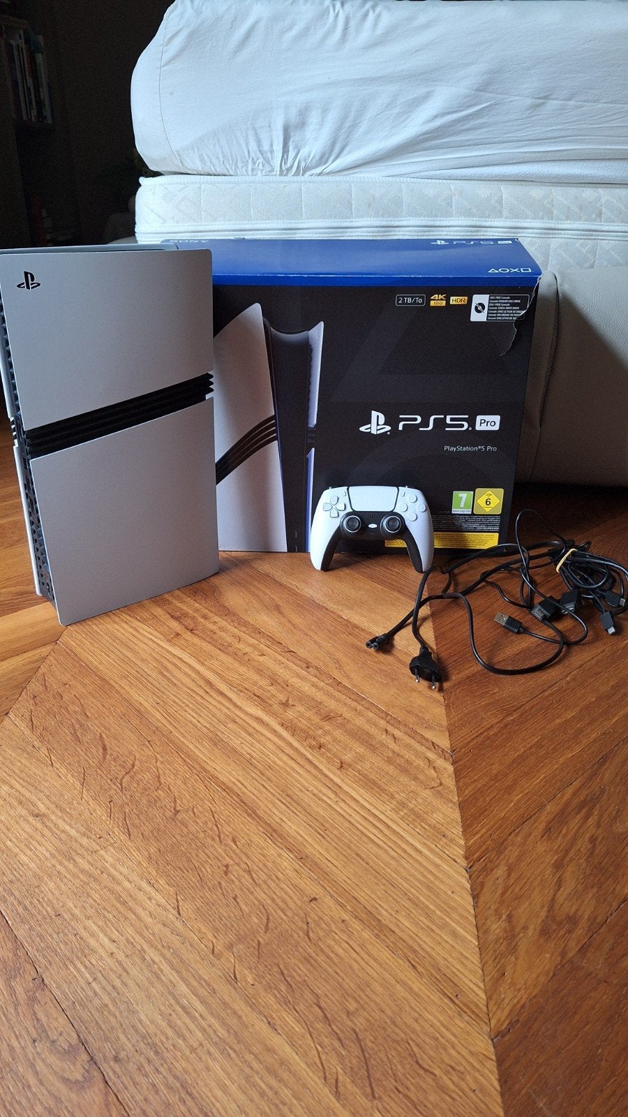 PlayStation 5 Pro 2TB Digital Edition+ controller en doos!!, Ophalen of Verzenden, Zo goed als nieuw, Playstation 5 Digital