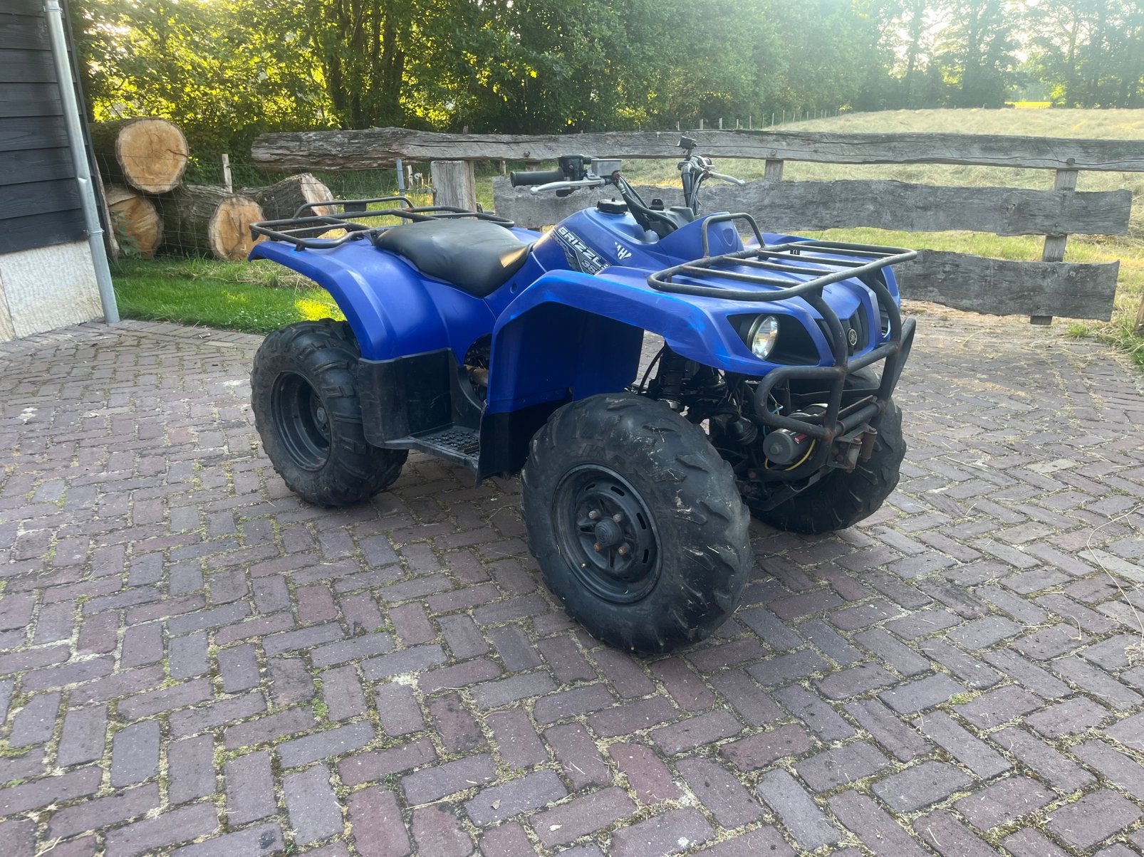 Yamaha Grizzly 350 met landbouwkenteken Opknapper, Motoren, Particulier