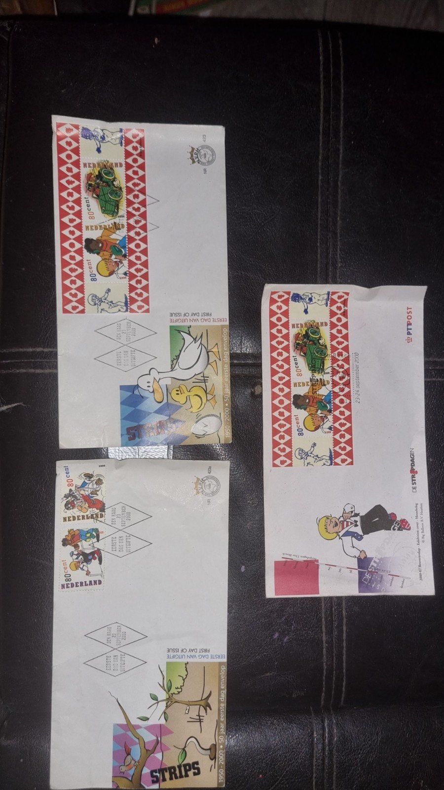 Eerste Dag Enveloppen Strips Nederland (2000), Ophalen of Verzenden