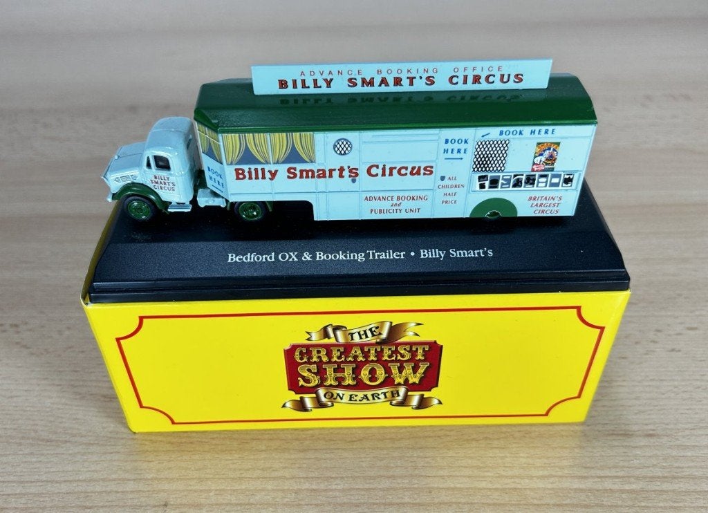 Circus/Kermis: Atlas Greatest Show on Earth Bedford Smart's, Ophalen of Verzenden, Nieuw, Bus of Vrachtwagen