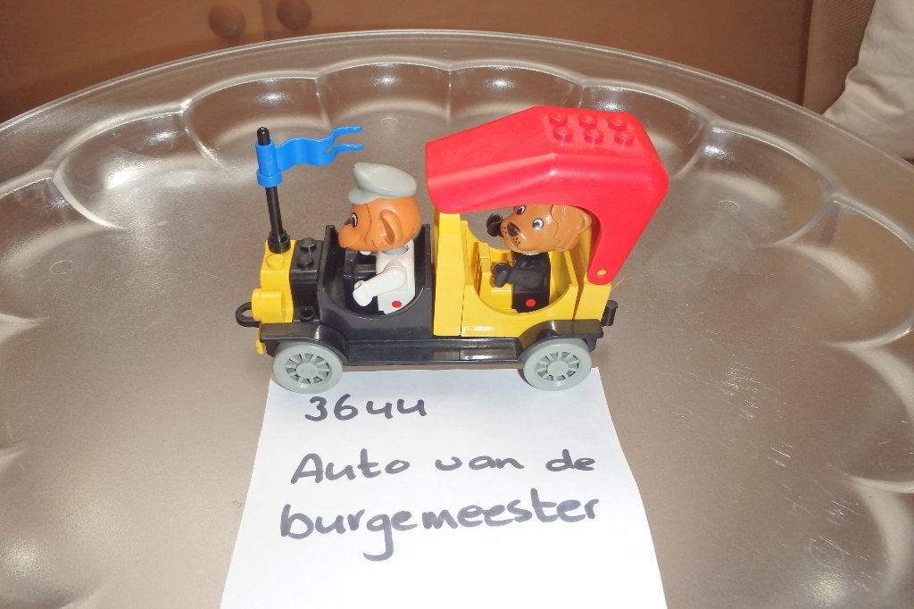 Lego Fabuland Auto van de burgemeester Mayors Car, 3644, Lego, Ophalen of Verzenden, Zo goed als nieuw, Complete set
