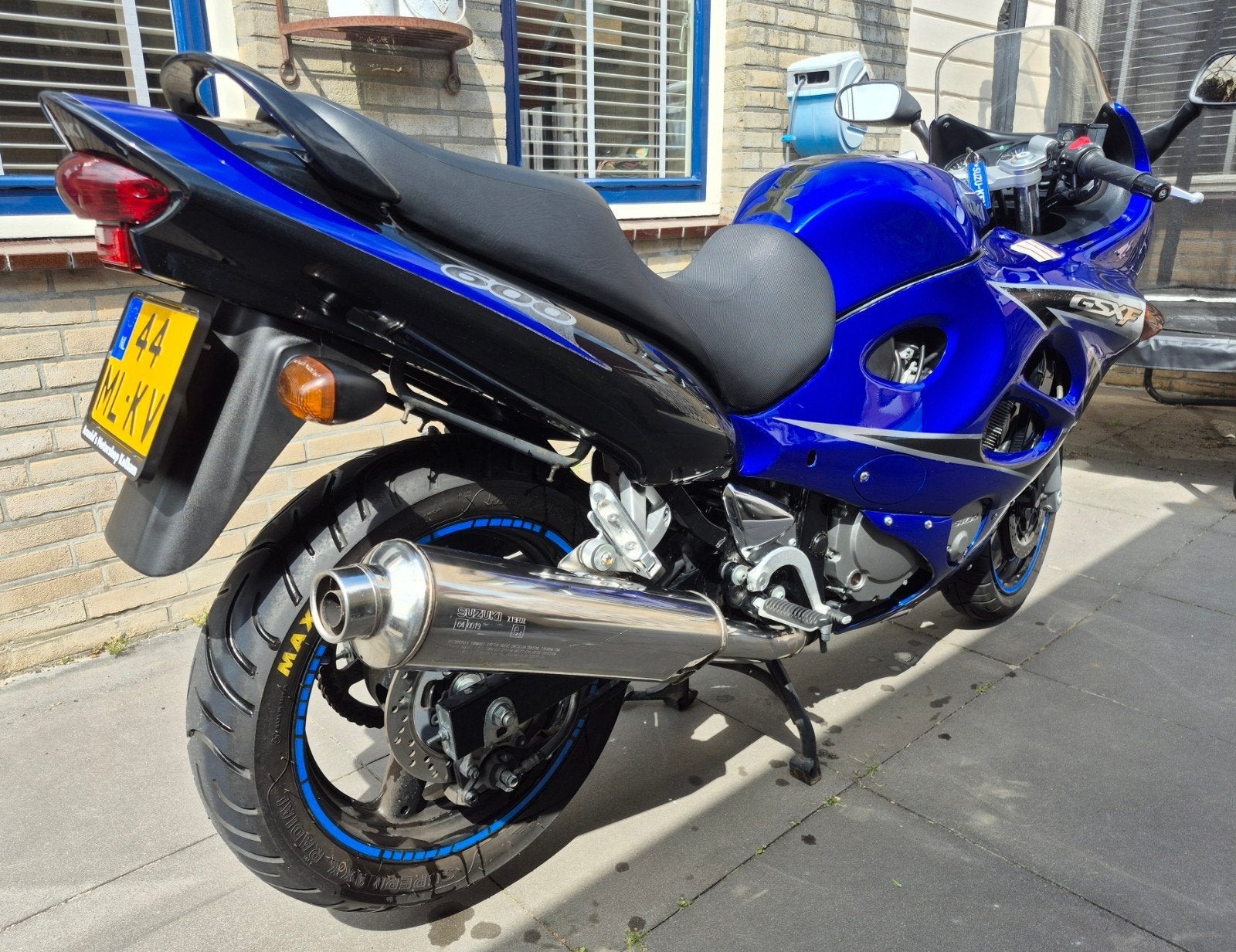 MOET WEG! Suzuki GSXF 600 - Goed onderhouden en fijne motor!, 4 cilinders, Gebruikt, Meer dan 35 kW, Handgeschakeld