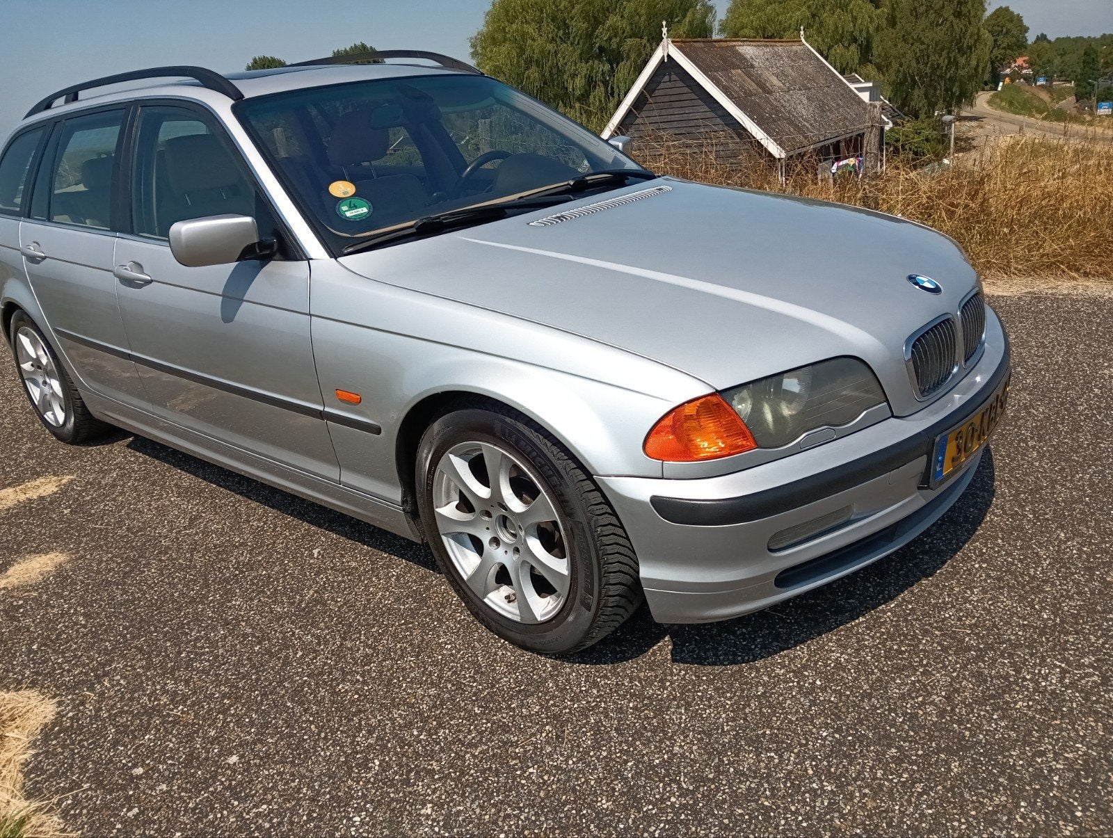 BMW 3-Serie 2.8 I 328 Touring AUT 2001 Grijs, Auto's, BMW, Automaat, 10 km/l, Stationwagon, 193 pk