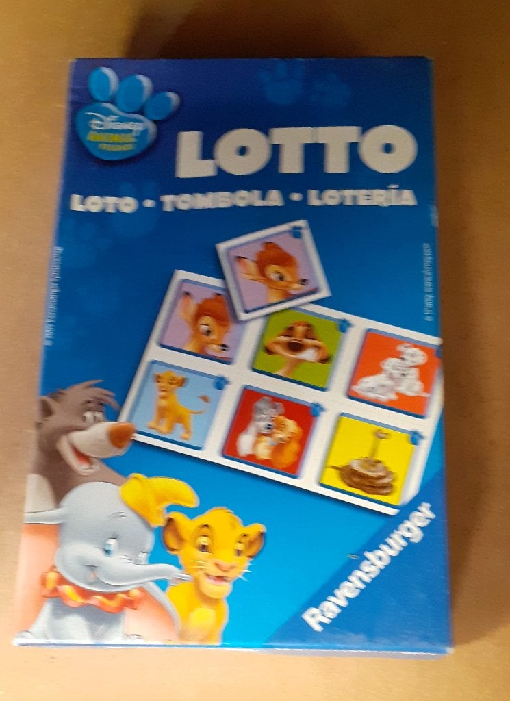 Disney Lotto - Ravensburger (3+), Een of twee spelers, Ophalen of Verzenden, Zo goed als nieuw, Ravensburger