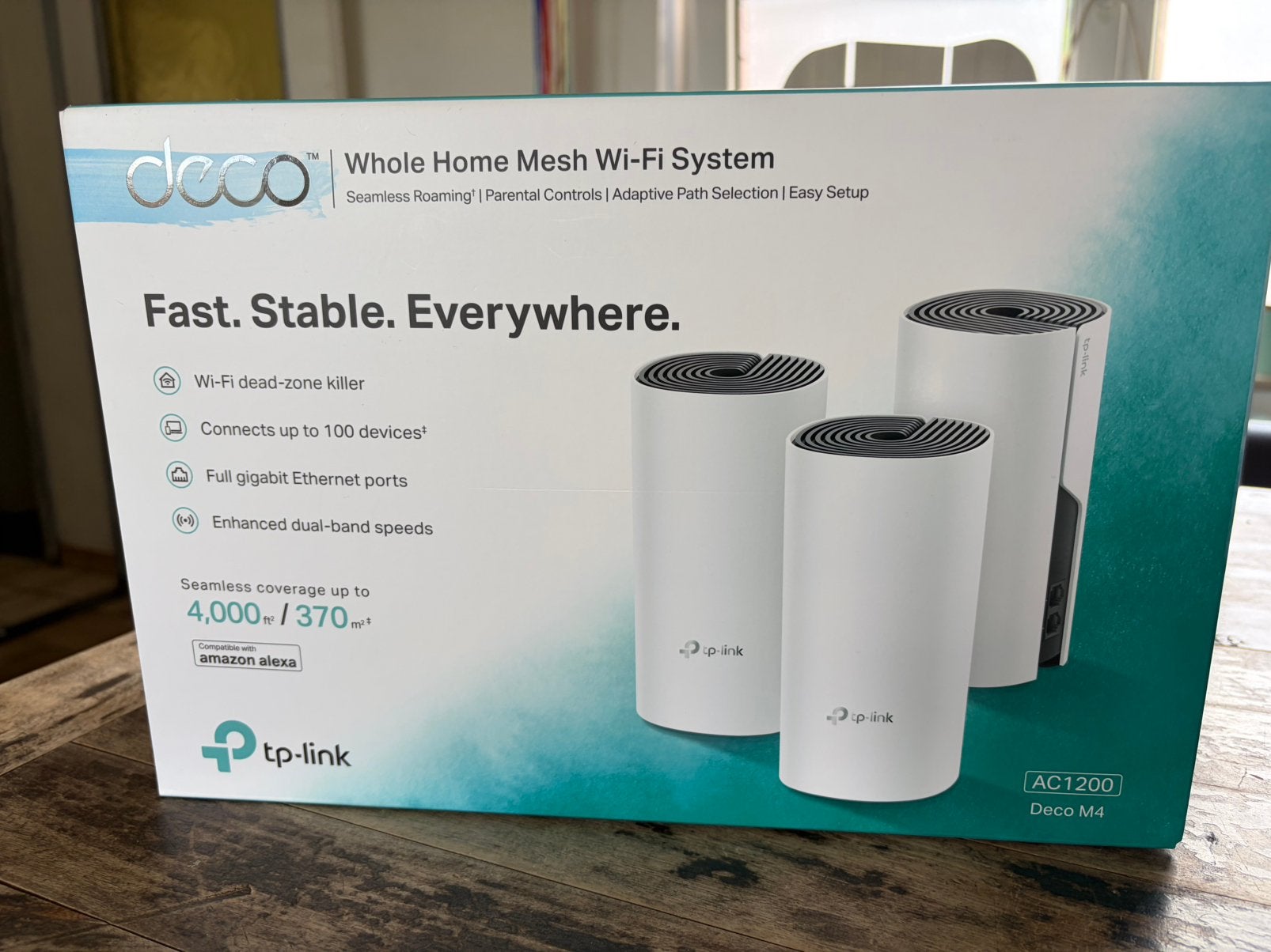 TP-Link Deco M4 AC1200 Mesh WiFi systeem, Computers en Software, WiFi-versterkers, Ophalen, Nieuw