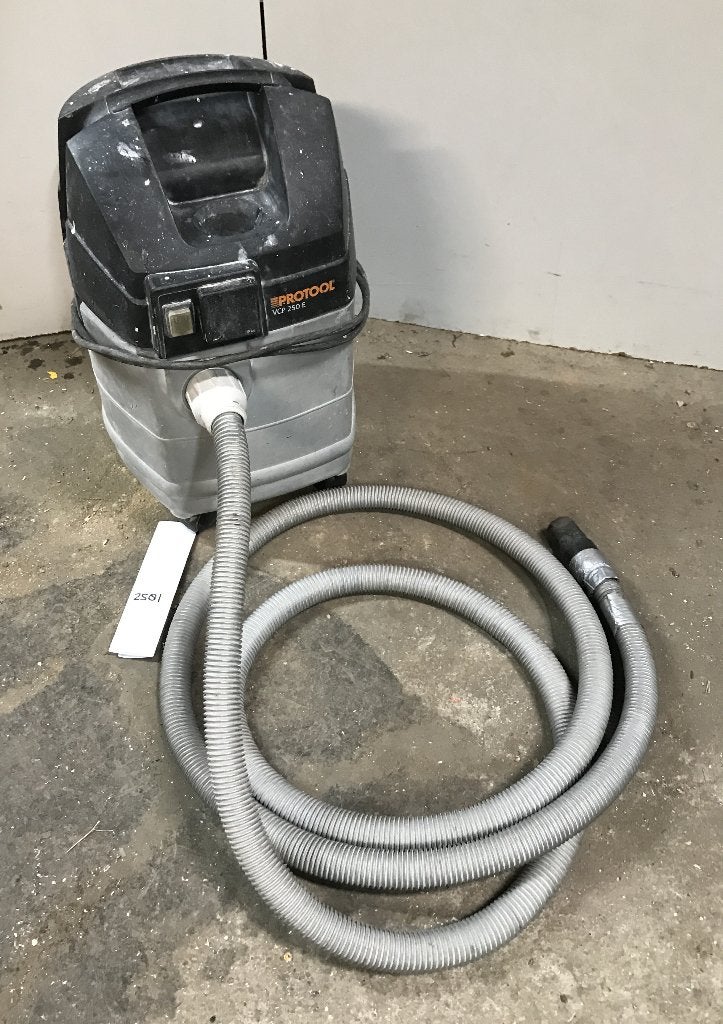 Afzuigstofzuiger, Protool, VCP250 E, 230 volt, Ophalen, Gebruikt, Afzuiger