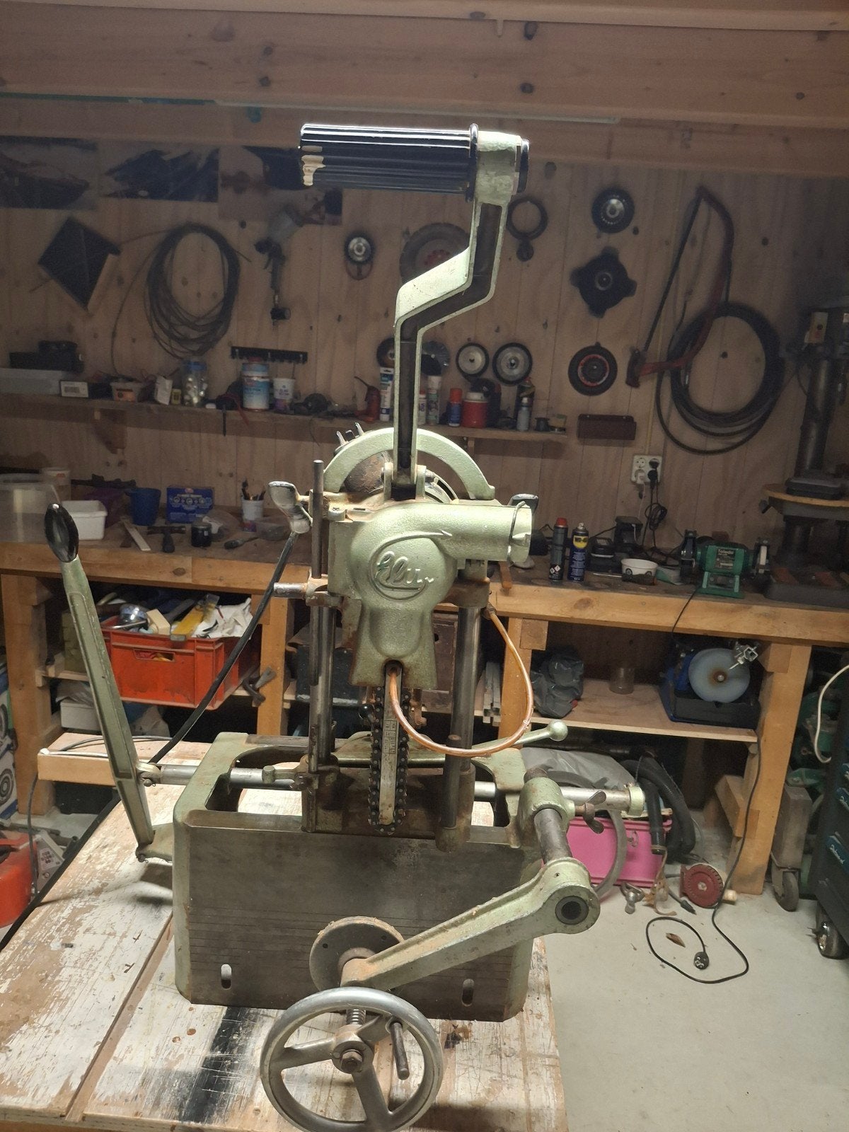 Elu MKS 33 Kettingsteekmachine. In prijs verlaagd, Ophalen