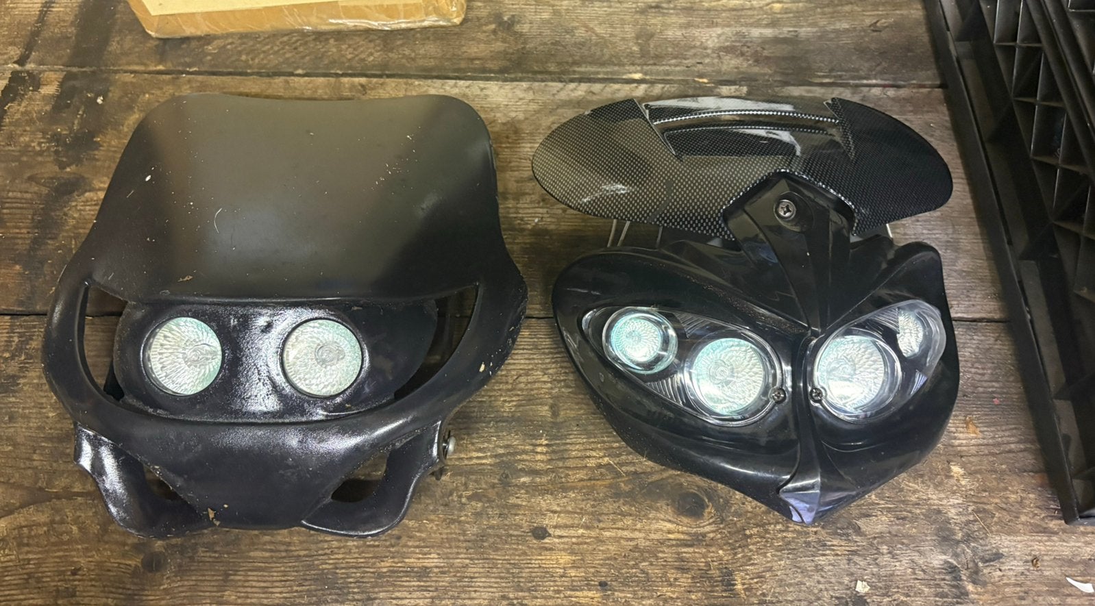 Oldschool koplamp units, Verzenden, Zo goed als nieuw, Koplamp