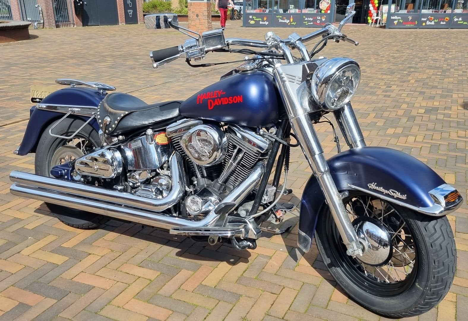 HARLEY-DAVIDSON HERITAGE SOFTAIL FLST (bj 1989), Motoren, Motoren | Harley-Davidson, Chopper, Bedrijf, Onbekend, Onbekend