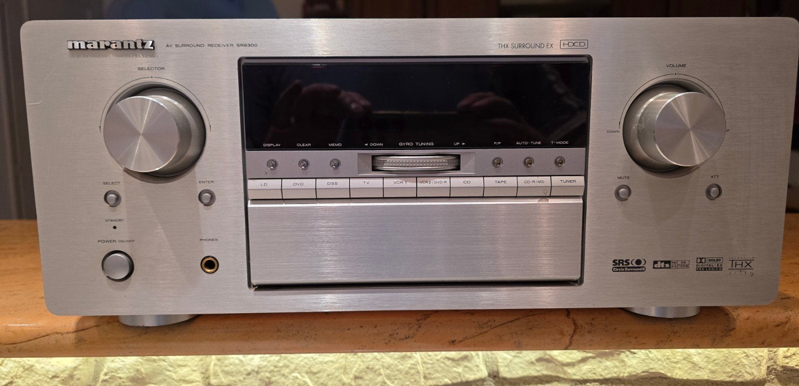 Marantz SR9300 / SR 9300 Surround Receiver - Zilver, Marantz, Verzenden, Zo goed als nieuw, 120 watt of meer