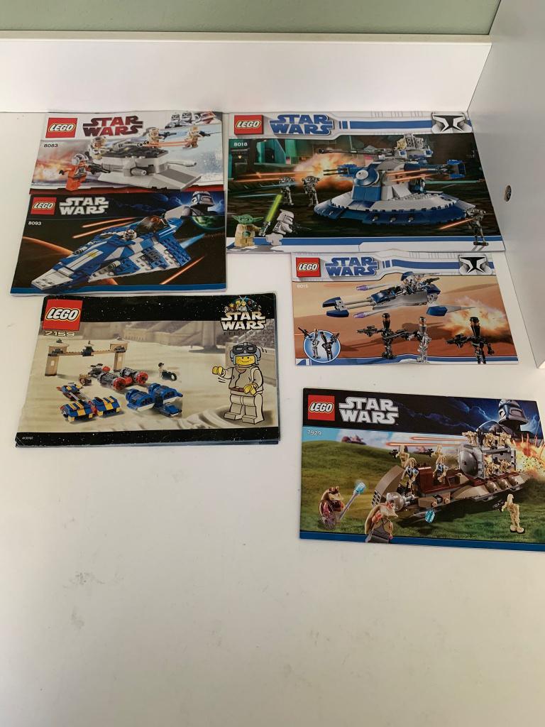 Lego Star Wars instructieboekjes, Kinderen en Baby's, Speelgoed | Duplo en Lego, Star Wars, Lego, Overige typen, Ophalen of Verzenden