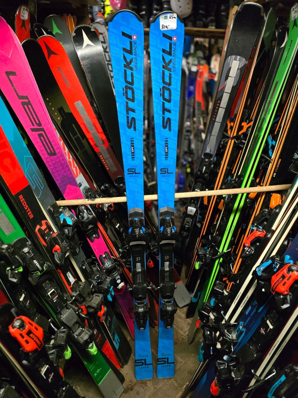 165cm STOCKLI LASER SL 1600€ VOOR KENNERS, Sport en Fitness, Skiën en Langlaufen, Overige merken, 160 tot 180 cm, Stockli, Ophalen of Verzenden