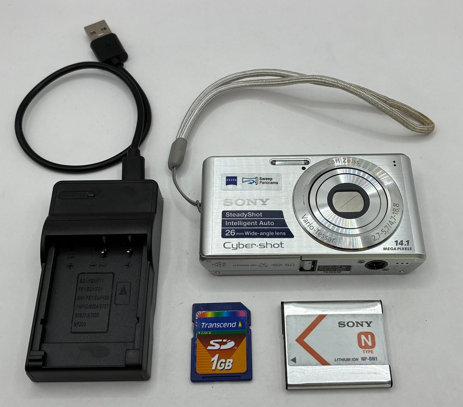 Sony Cyber-shot DSC-W530 - compact camera, Ophalen of Verzenden, Zo goed als nieuw, Sony, 8 keer of meer