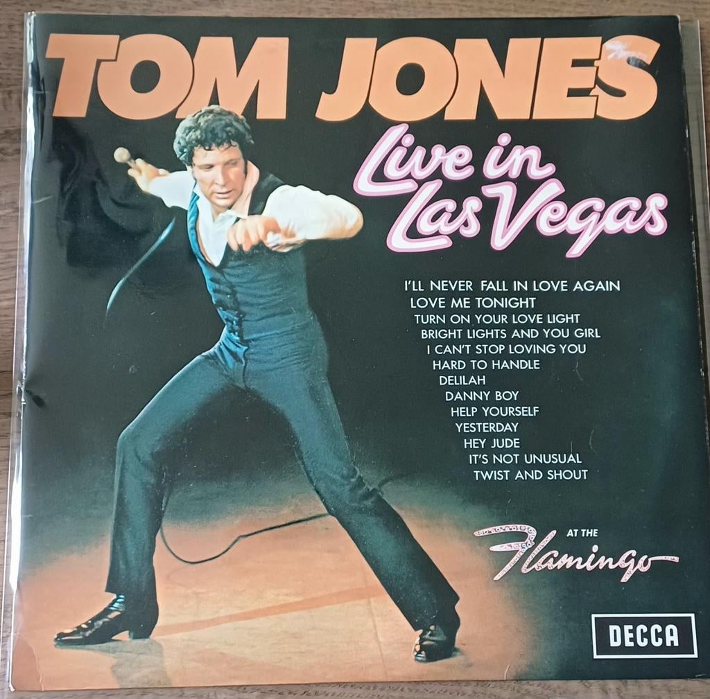 Tom Jones - Live in Las Vegas 12 inch vinyl, Ophalen of Verzenden