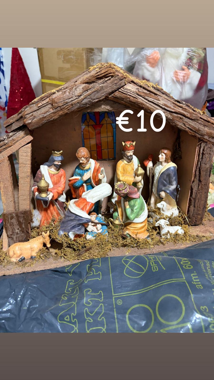 Kerststal, Diversen, Ophalen of Verzenden, Zo goed als nieuw