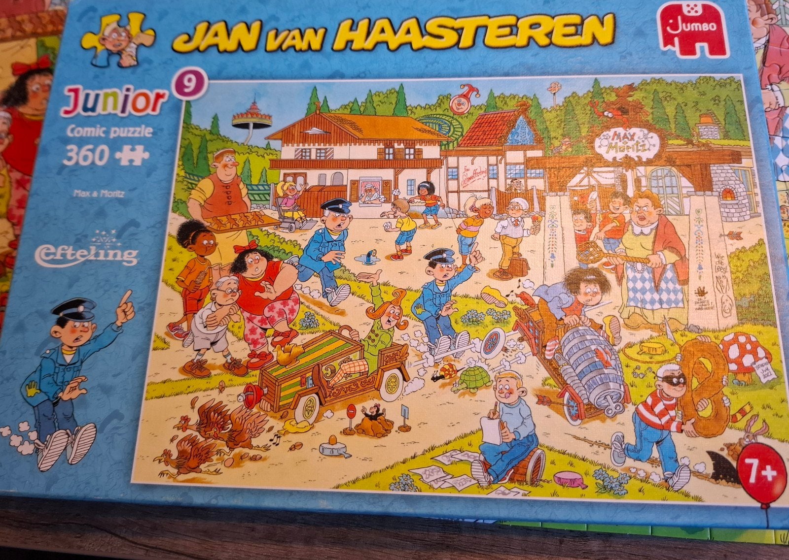 jan van haasteren junior puzzel 360 stukjes efteling, Ophalen, Minder dan 500 stukjes, Zo goed als nieuw